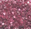 50g 3x3mm Metallic Pink Tiny Cubes